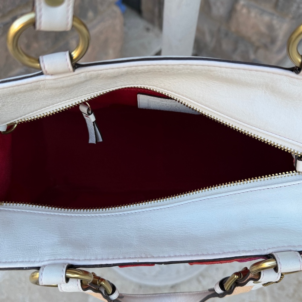 Limited Edition COACH Poppy For Peace Gallery Tote - Picture 5 of 9